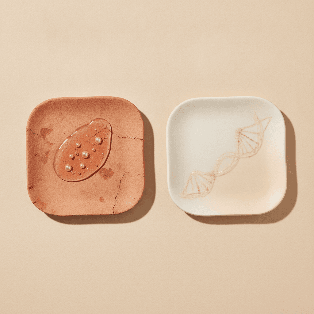 Rejuran Healer skin booster vials and a syringe at REDI Dermatology in Seoul