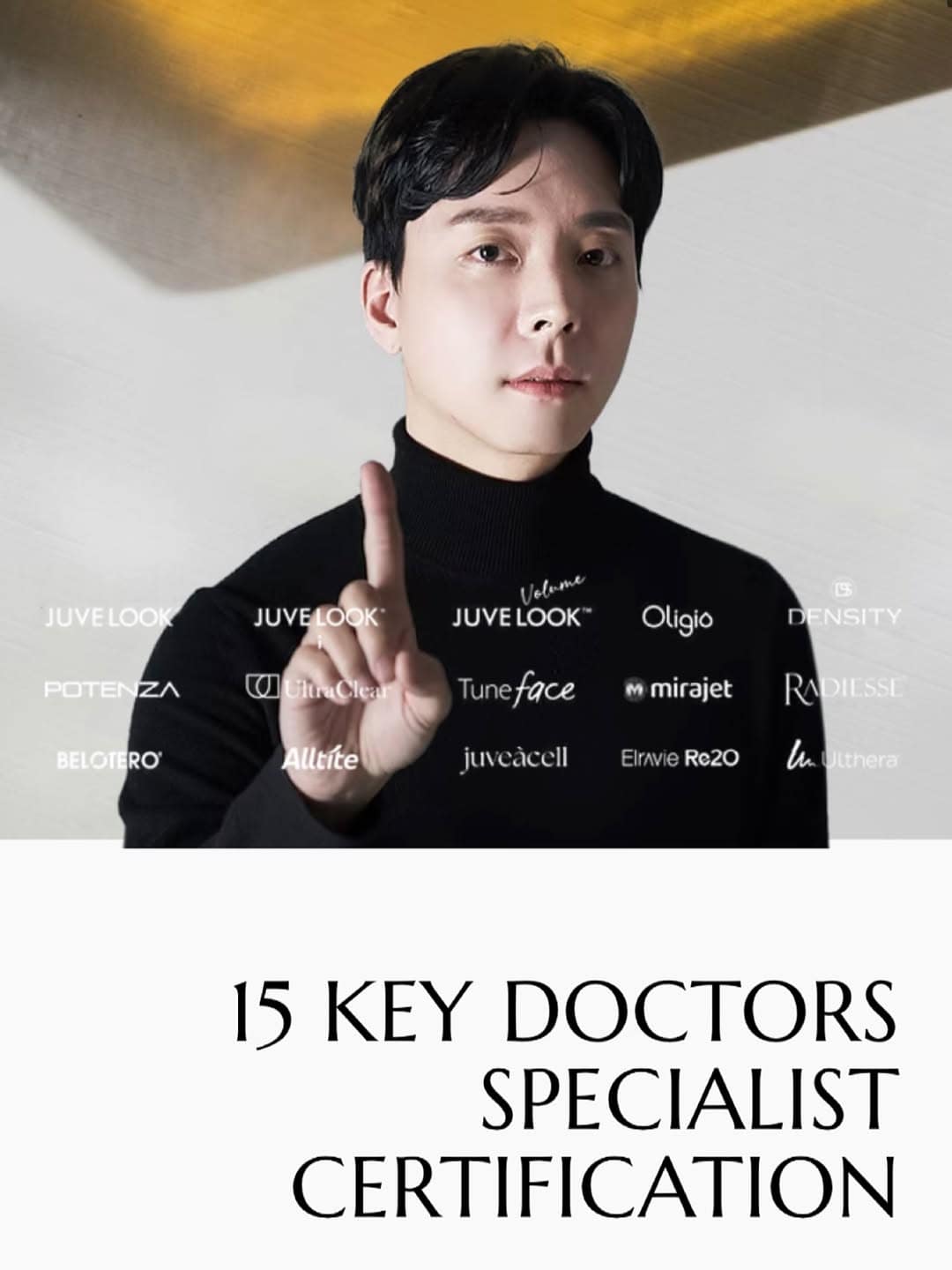 REDI Dermatology director — 15 key-doctor certifications incl. Juvelook skin booster