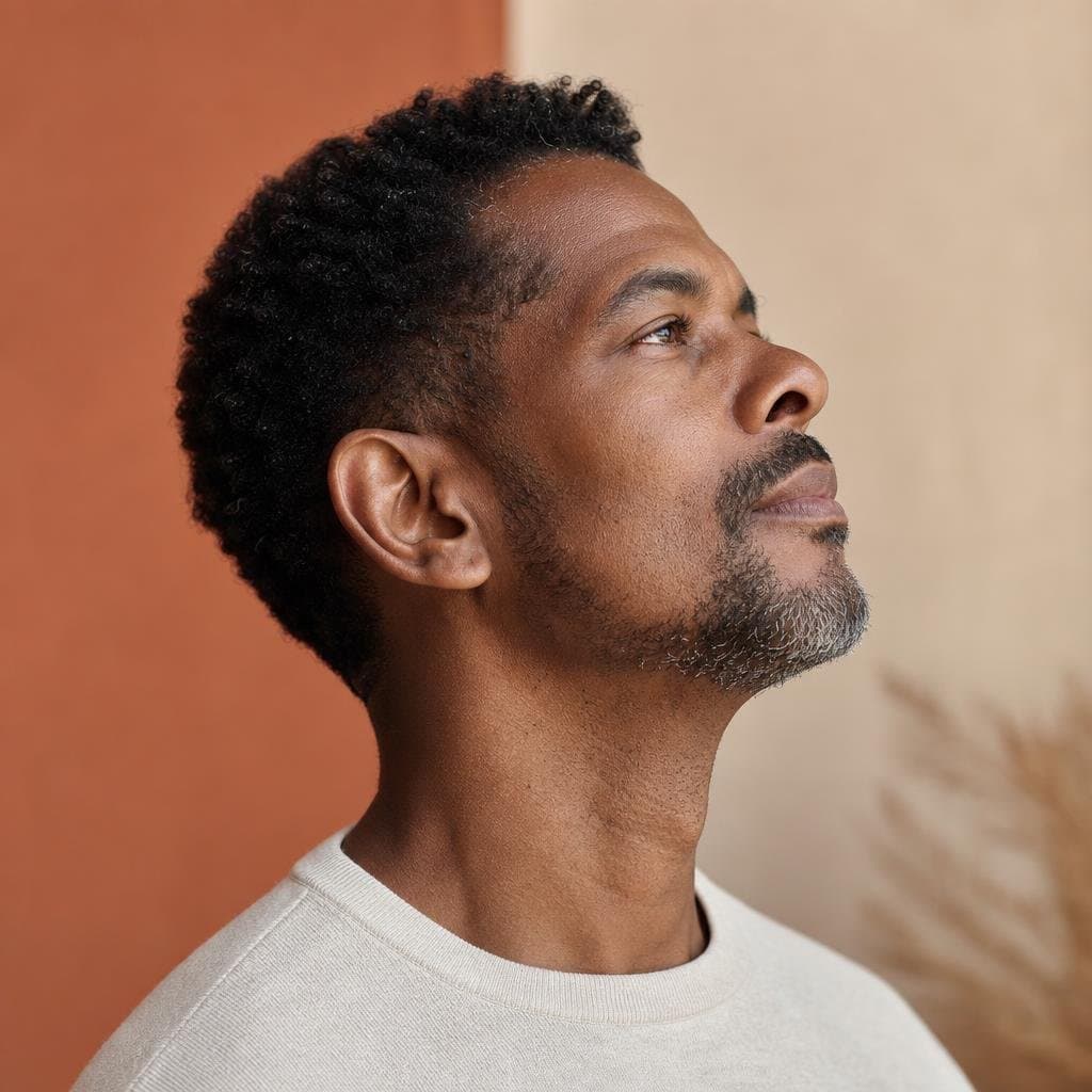 Ultherapy Prime focused ultrasound energy converging to a deep focal point, abstract representation