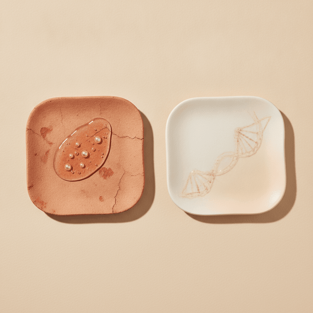 Rejuran Healer skin booster vials and a syringe at REDI Dermatology in Seoul