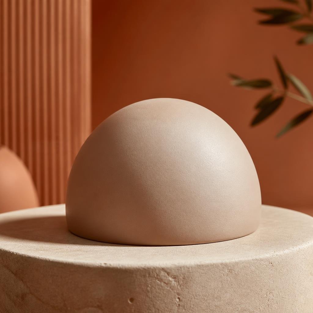 Abstract representation of a smooth, calm surface with minimal downtime after skin botox